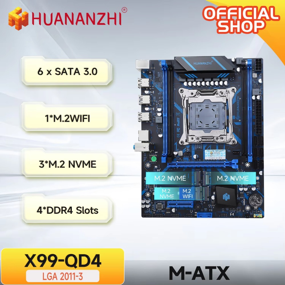 E5 2696 V3 - HUANANZHI X99 QD4 LGA 2011-3 XEON