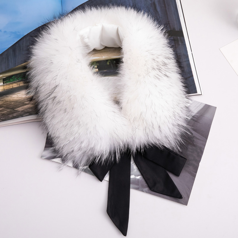 Real Raccoon Fur Collar Winter - đánh giá và giá Gold 6138