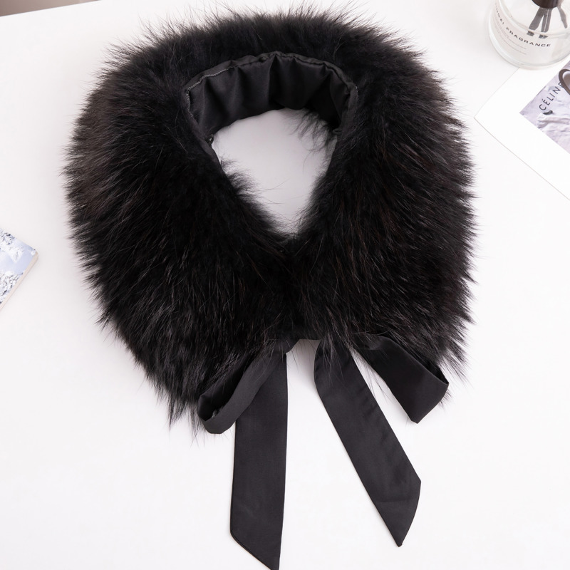 Real Raccoon Fur Collar Winter - đánh giá và giá Gold 6138