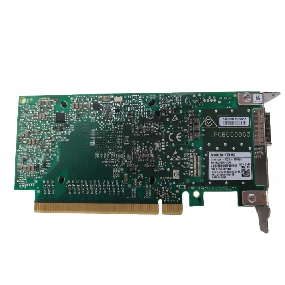 MCX455A-ECAT CX455A 100GbE Sin - đánh giá và giá 100Gbe Qsfp28 Network Card