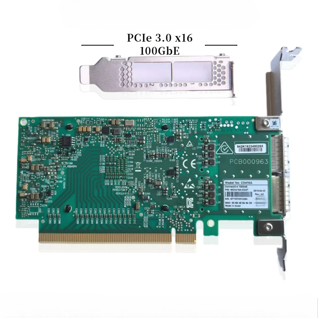 Mellanox Mcx416a-ccat Connectx - đánh giá và giá 100Gbe Qsfp28 Network Card